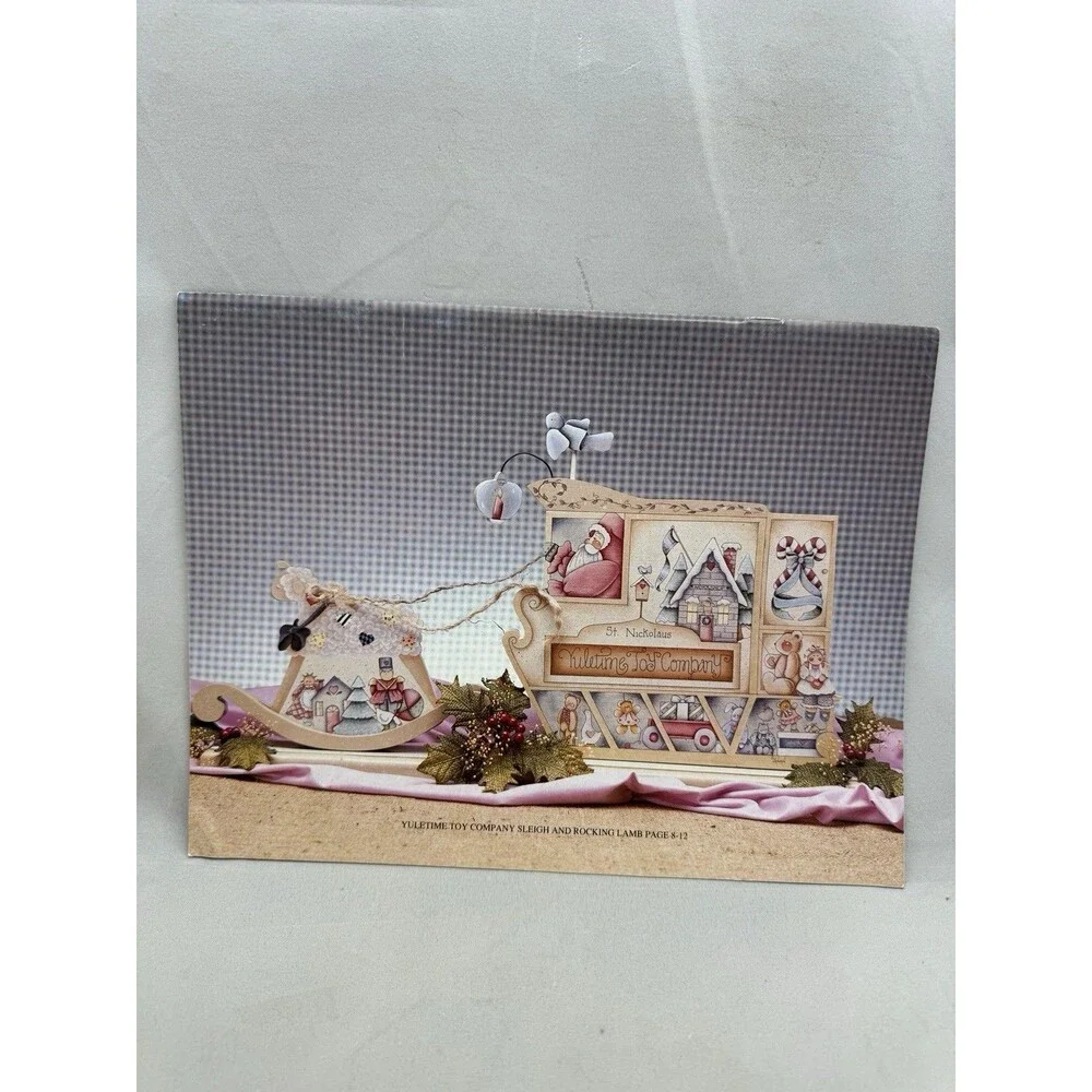 Finders Keepers Yuletide Edition Painting Book Janvrin White Christmas Santa